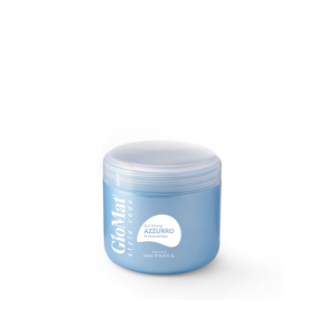 Gel Strong Azzurro permette il massimo controllo, rende i capelli lucidi, mantenendo stabile l’acconciatura.